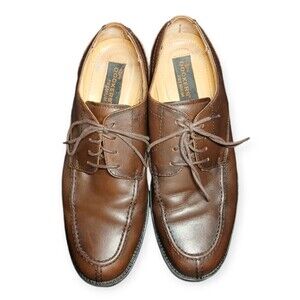 Dockers Premium Brown Leather Dress Shoes Men’s Size 8.5M